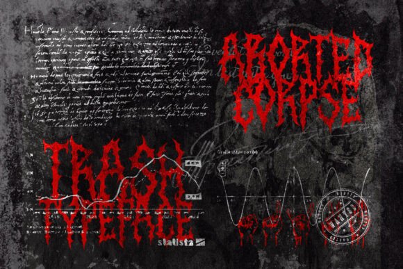 Aborted Corpse Metal: A Typeface for Uncompromising Design