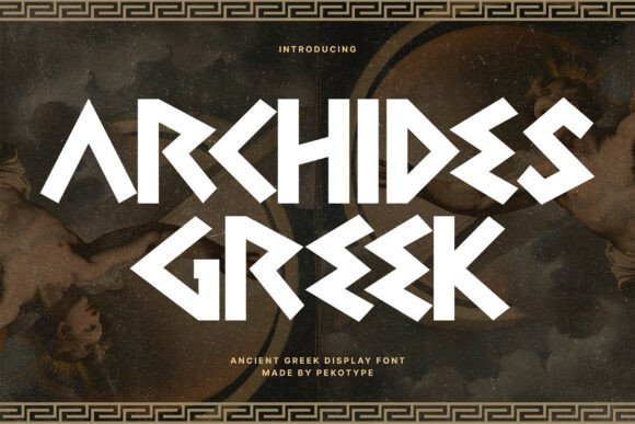 Archides: A Typeface for Epic Projects