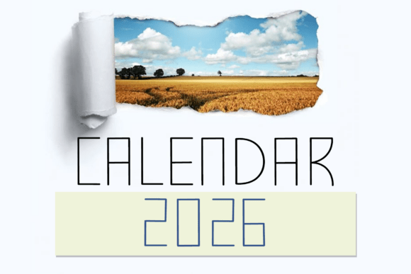 Calendar 2026: A Typeface for Architectural Precision