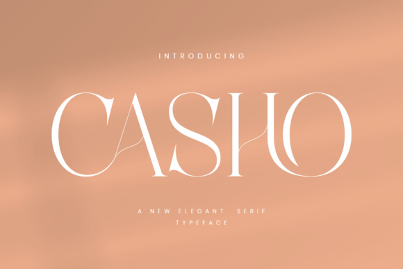 Casho: The Elegant Serif for Timeless Luxury