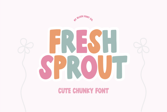 Fresh Sprout: A Whimsical Font for Joyful Design