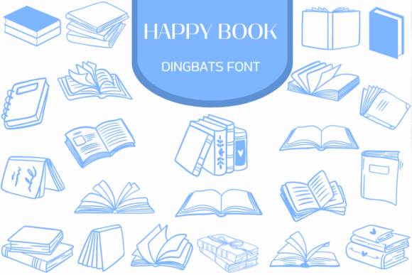 Happy Book: A Dingbats Font for Creative Expression