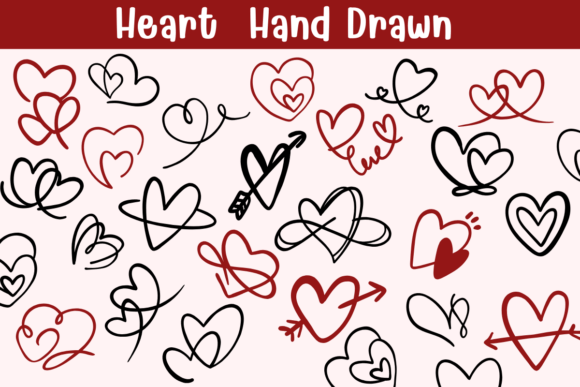 Heart Hand Drawn: The Authentic Doodle Font for Modern Designers