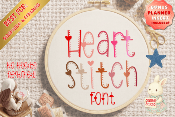 Heart Stitch: Adding Handmade Soul to Digital Design