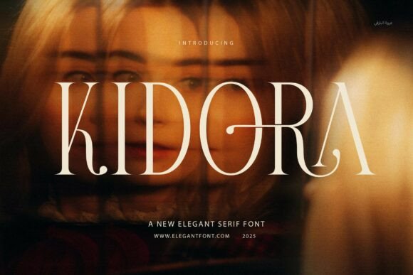 Kidora: A Clean Serif Font for Modern Designers