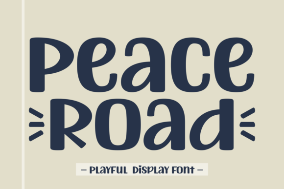 Peace Road Display Fonts: A Creative Toolkit for Modern Design