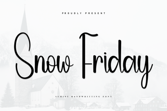 Snow Friday: The Marker-Drawn Font for Effortless Branding