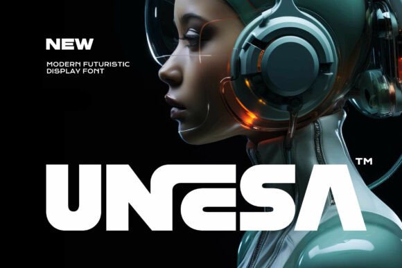 Unesa: A Bold Typeface for Modern Brands